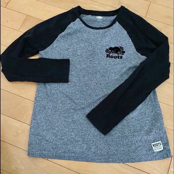 Black and salt and pepper long sleeve - Picture 3 of 6